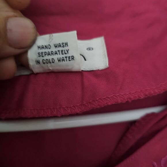 Dalin Pink Beaded Shorts And Top Matching Outfit 1X Sparkle Chic Vacation Bright - Picture 8 of 16